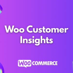 Woo Customer Insights