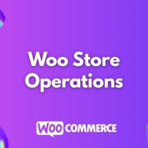 Woo Store Operations
